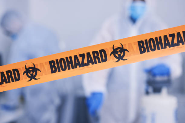 Professional Drug Lab Cleanup technician working in White Hall, IL